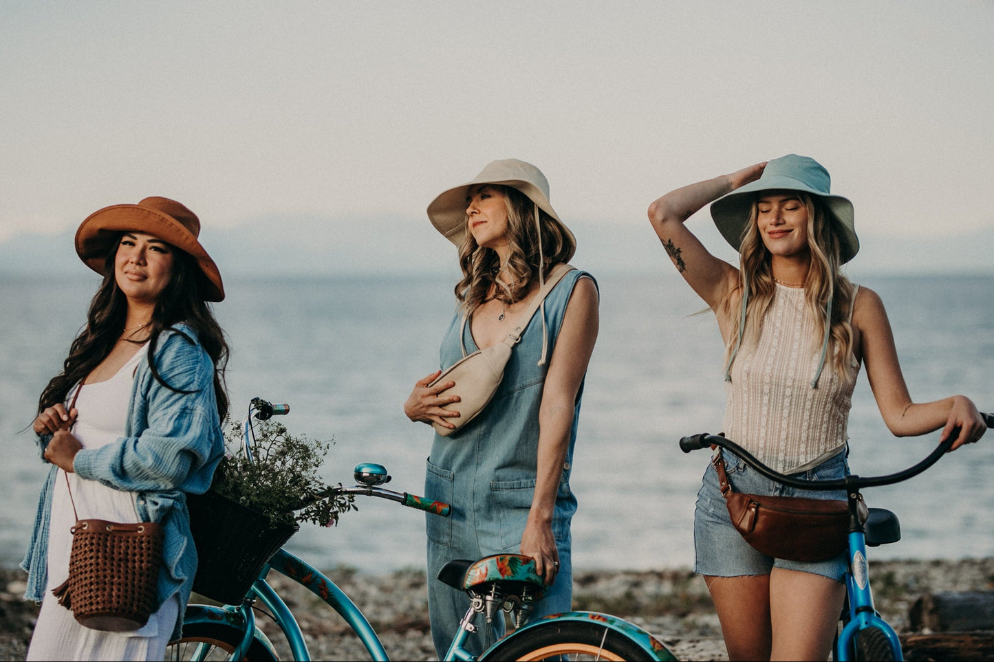 Willa | Wide Brim Bucket Hat