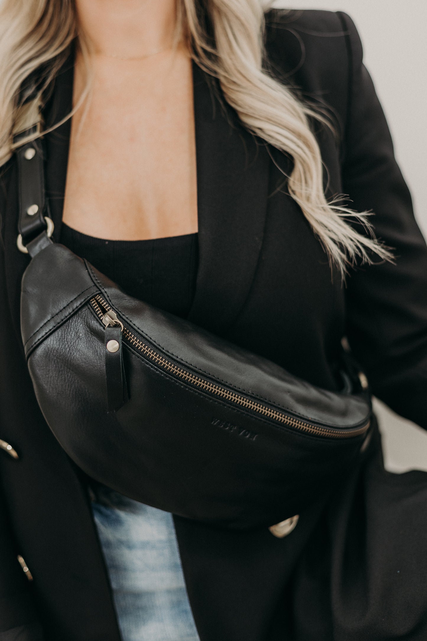 Indie | Large Essential Sling | Noir + Toffee
