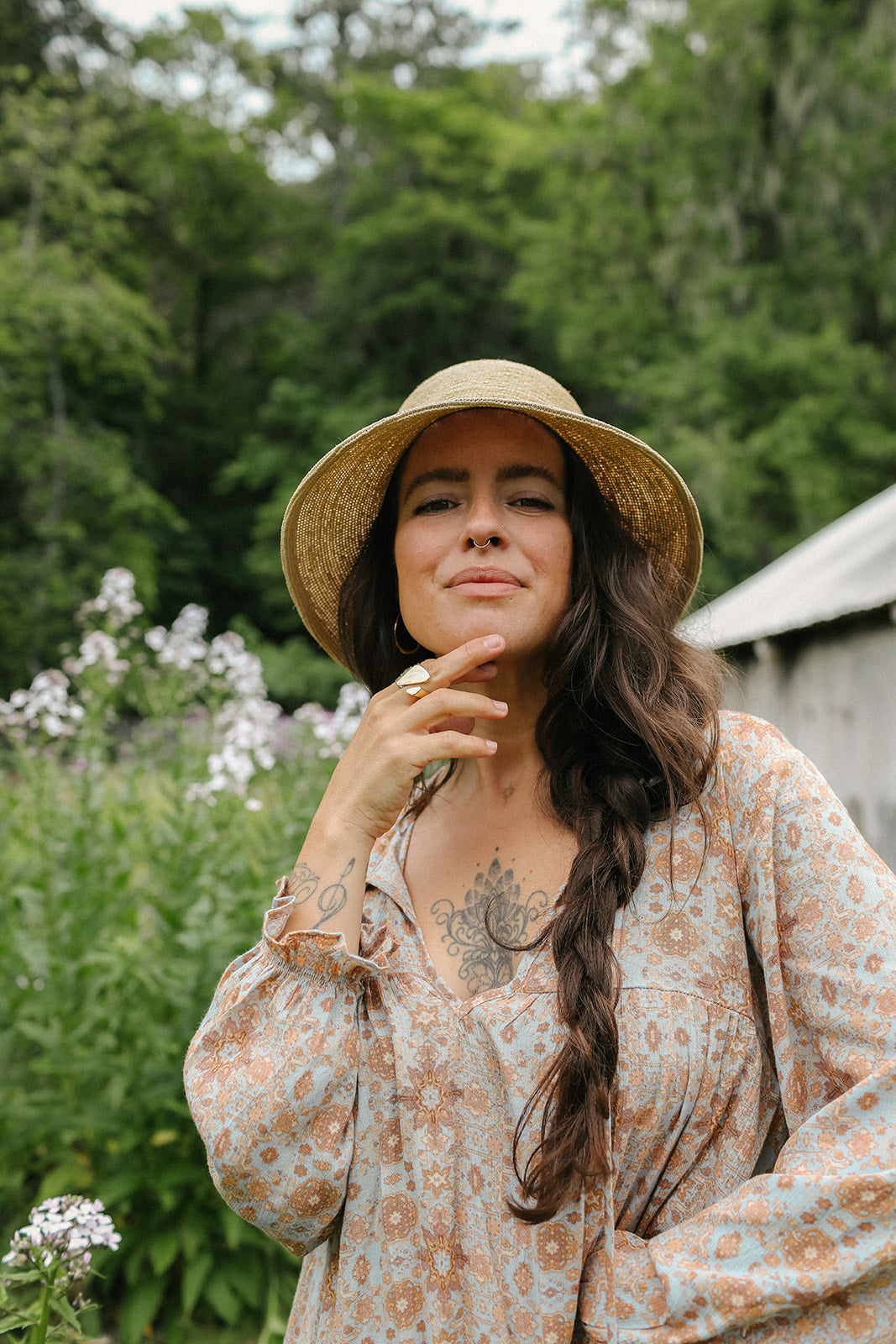 Daphne | Raffia Bucket