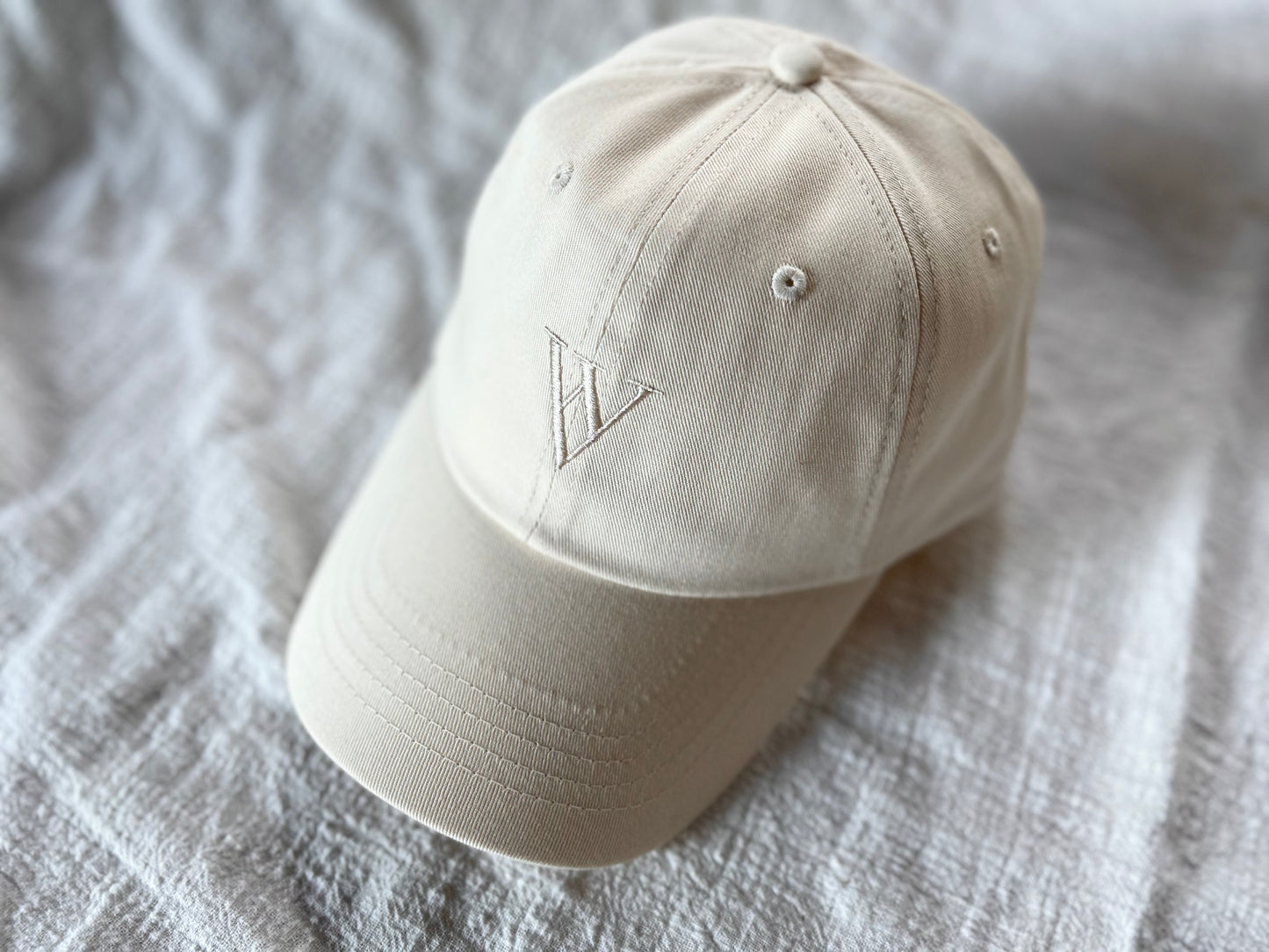 Charlie | Chino Dad Cap | Cream