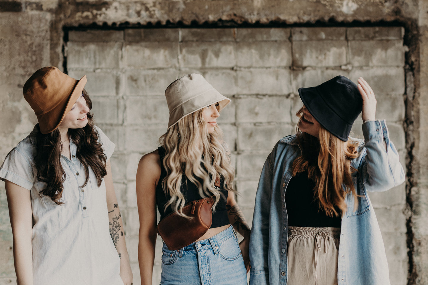 Brady | Short Brim Bucket