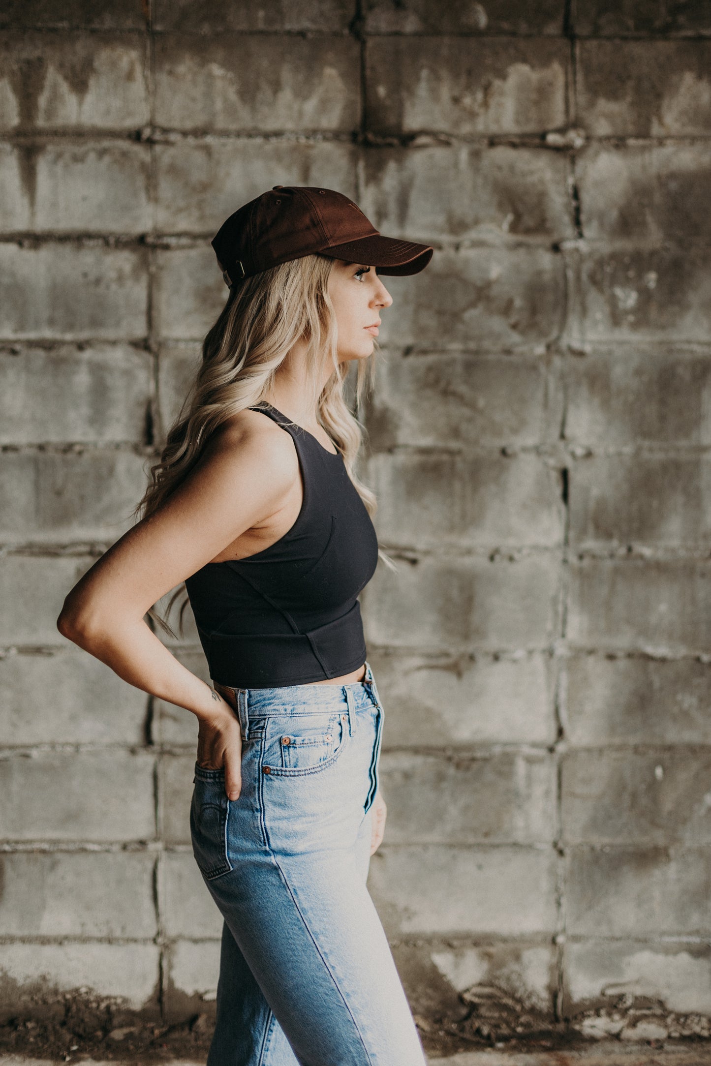 Charlie | Chino Dad Cap | Chocolate