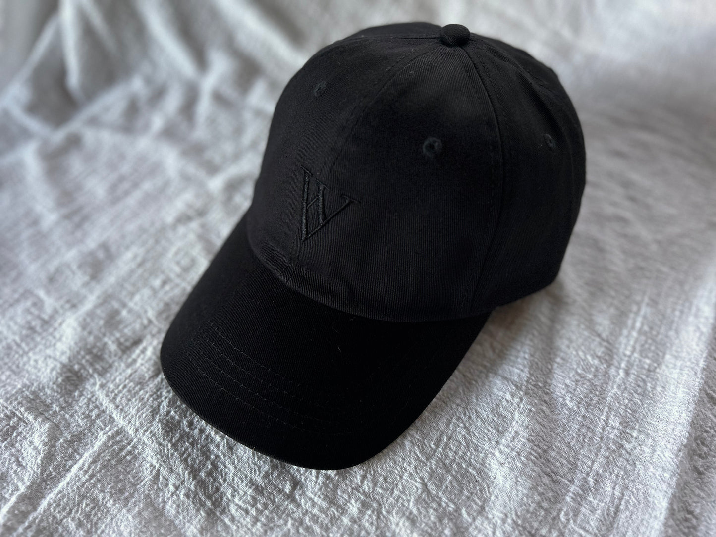 Charlie | Chino Dad Cap | Noir