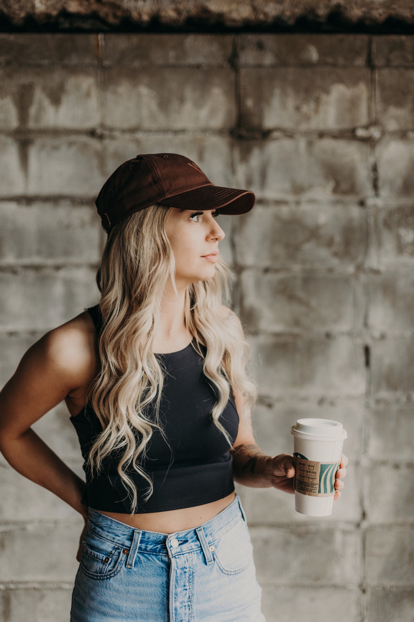 Charlie | Chino Dad Cap | Chocolate