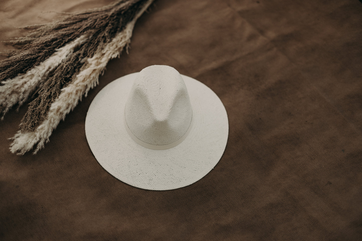 Blake | Paper Straw Fedora | Cream