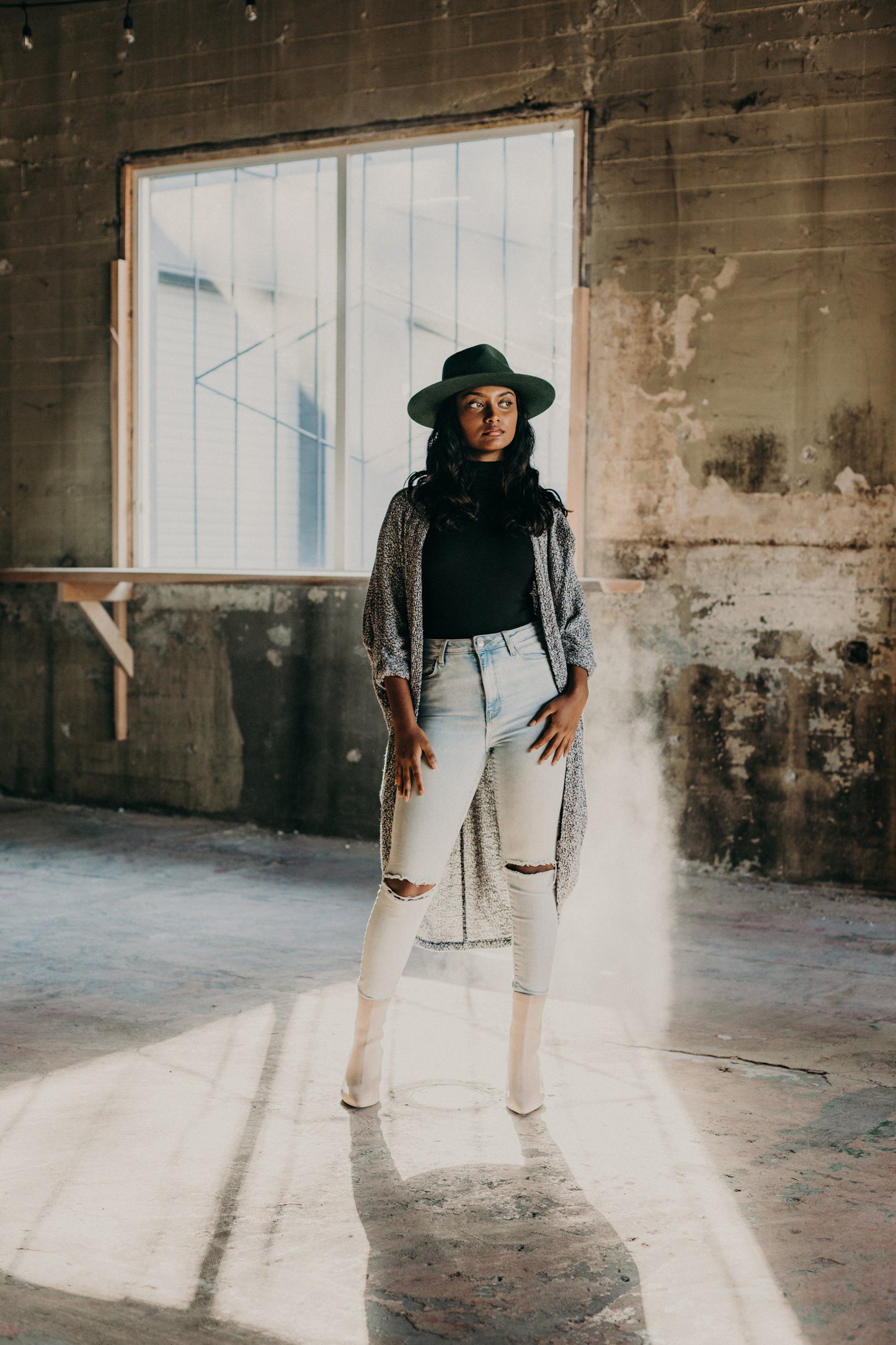 River | Teardrop Fedora | Everest