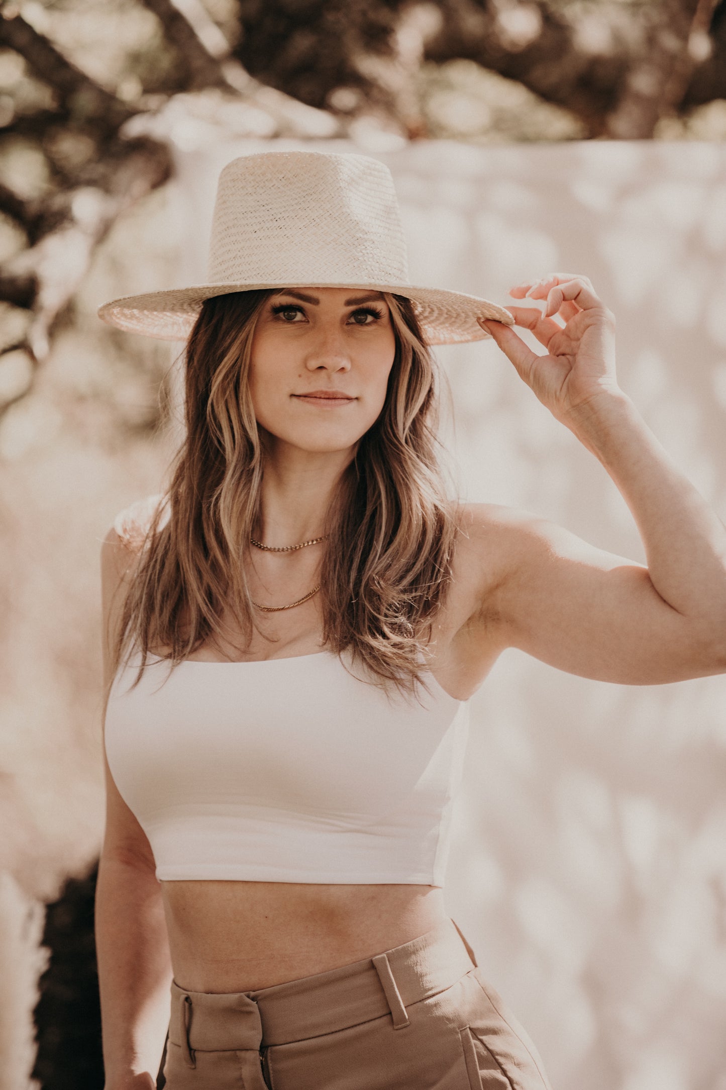 Sienna | Palm Straw Fedora