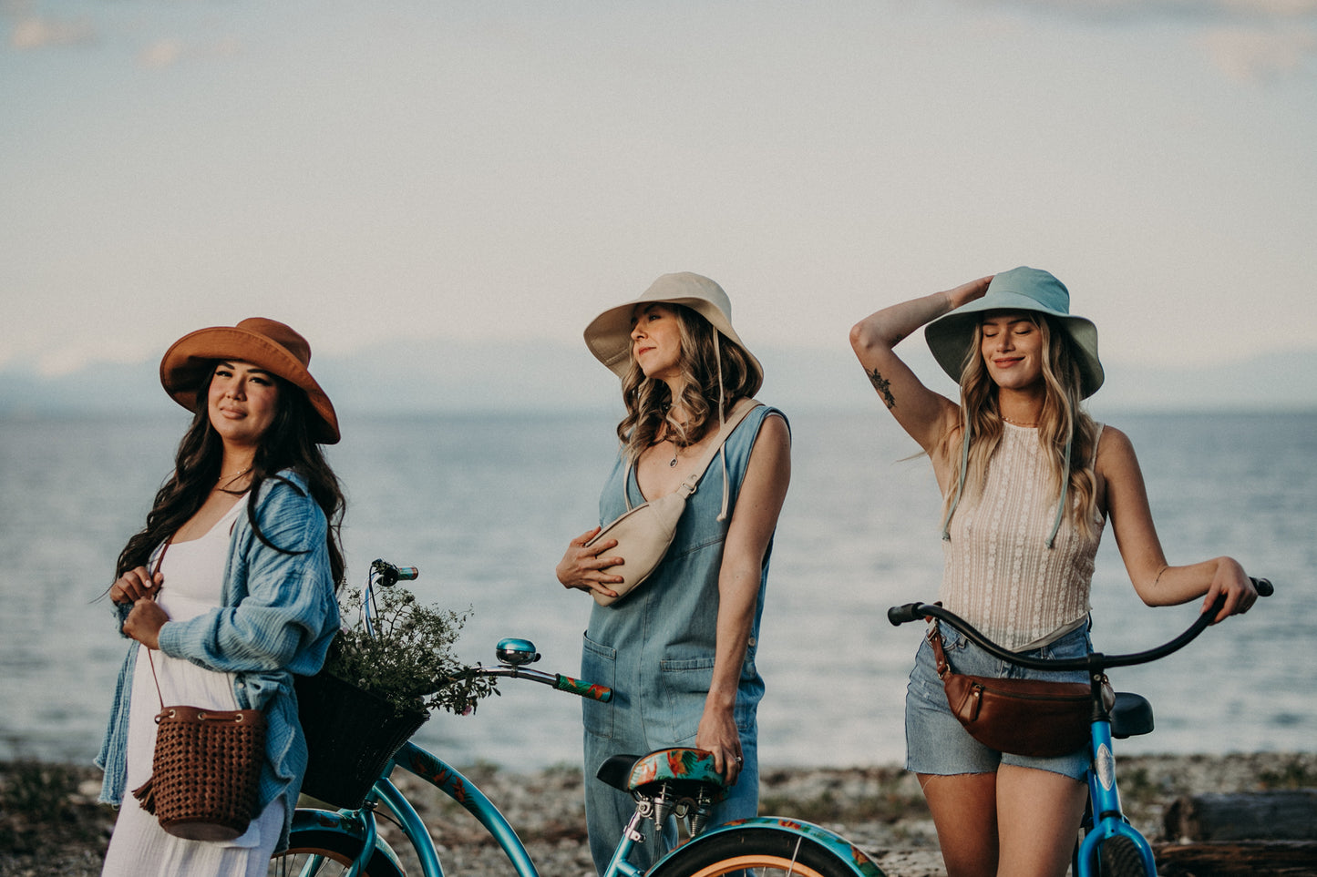 Willa | Wide Brim Bucket Hat