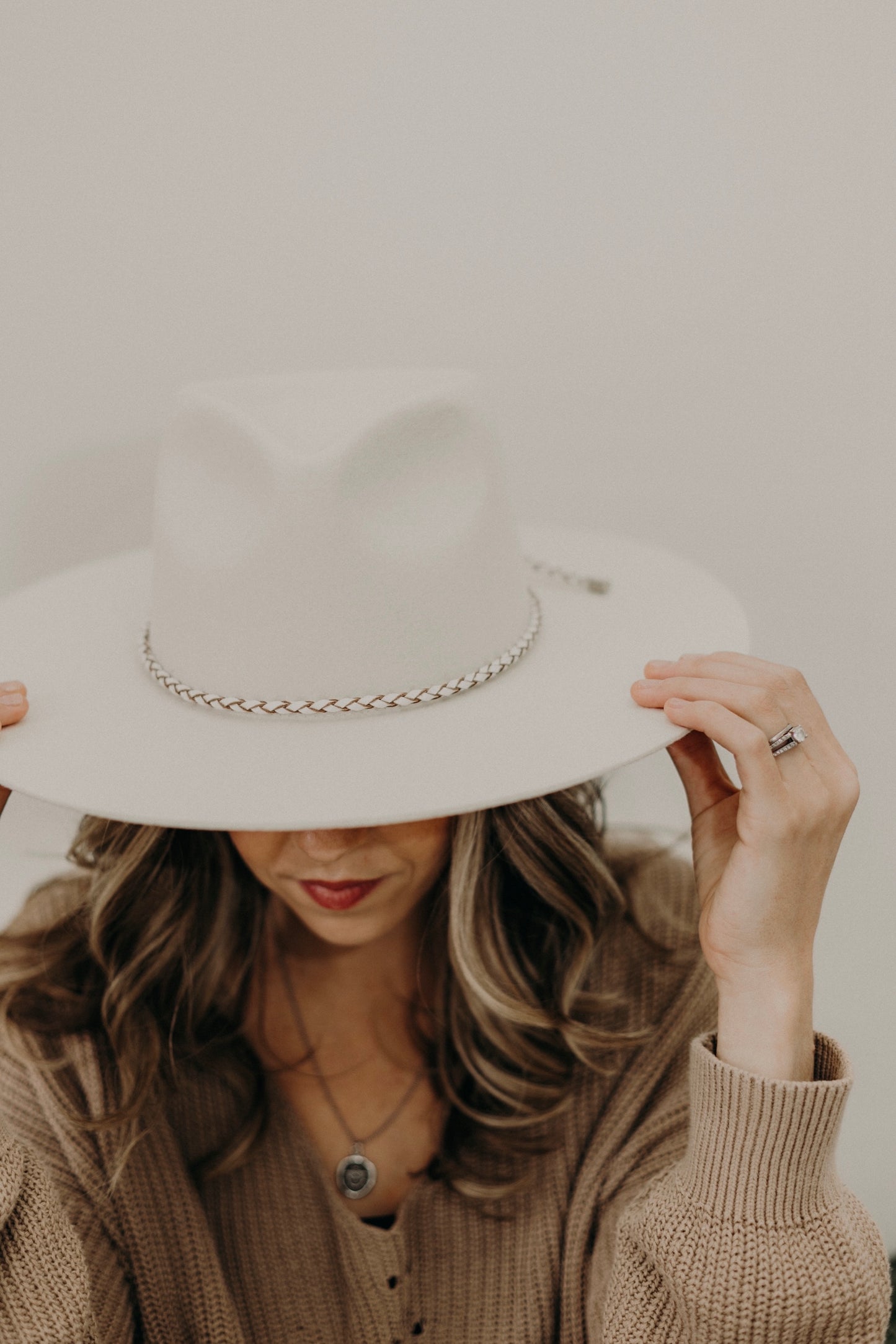 *Limited Edition* Celine | Wide Brim Rancher | Dove