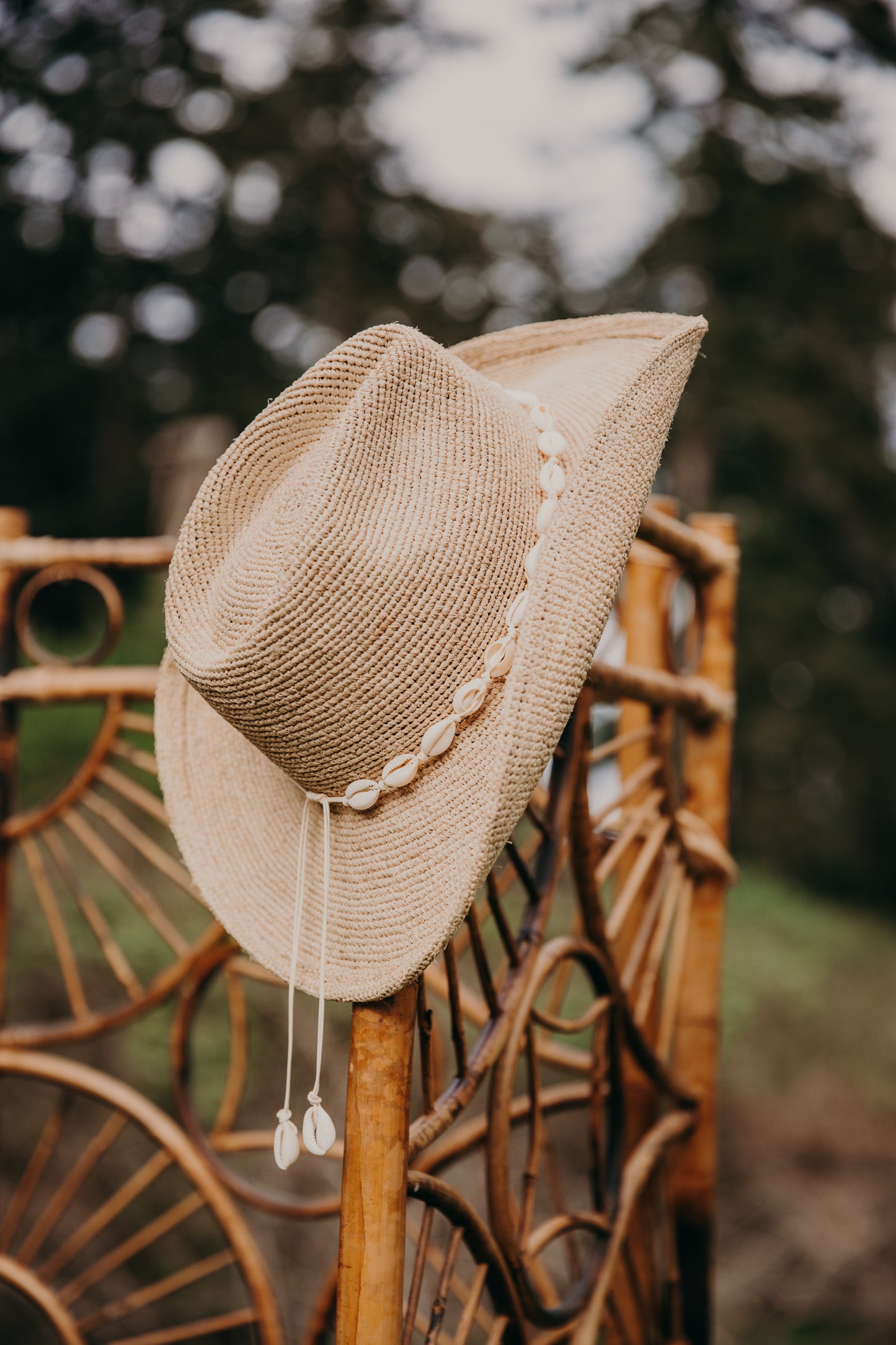 Coastal Shell Hat Band