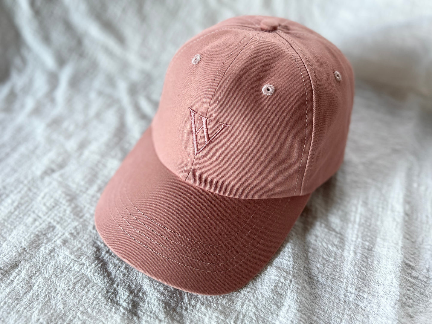 Charlie | Chino Dad Cap | Dusty Rose