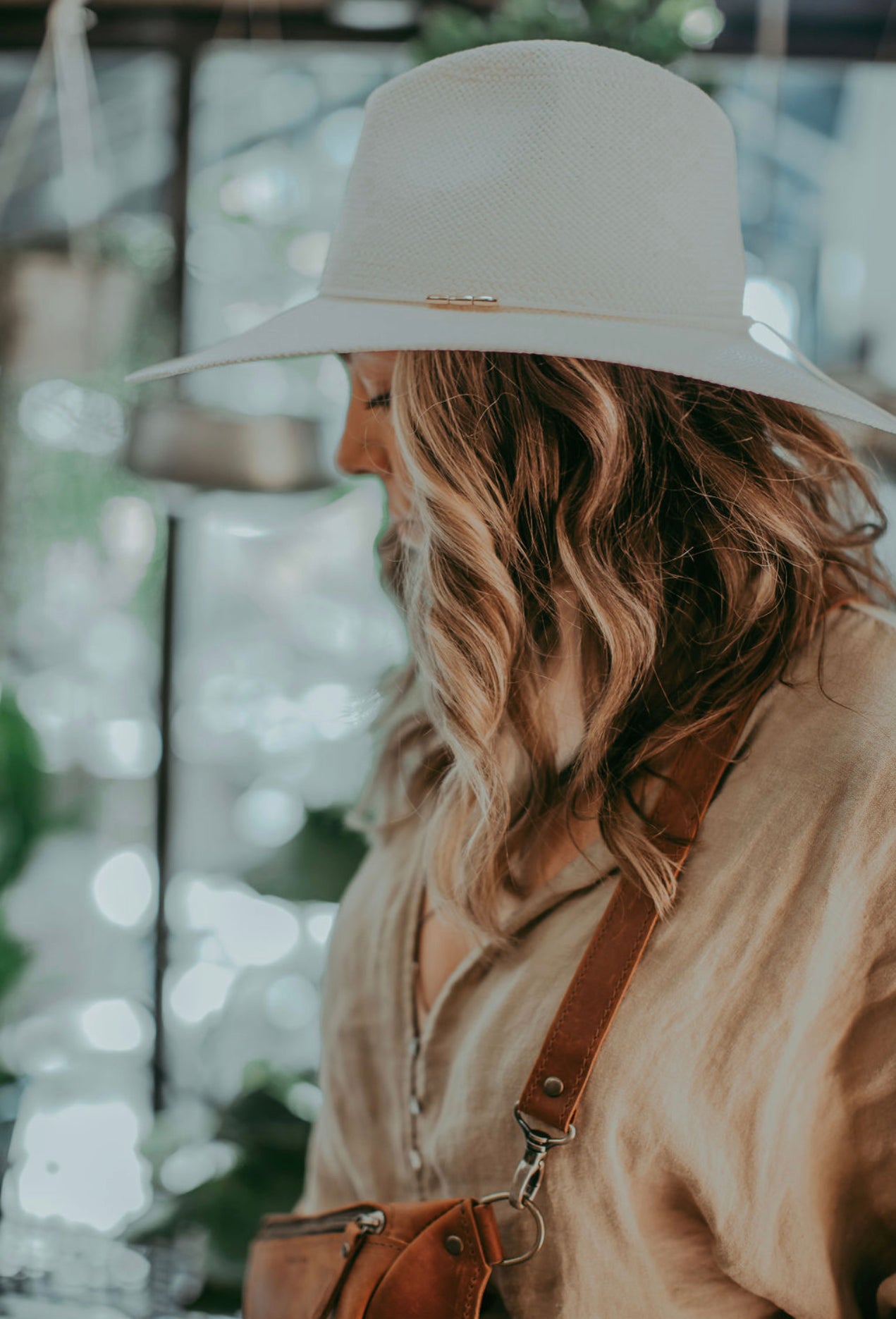 Grace | Paper Straw Fedora | Cream