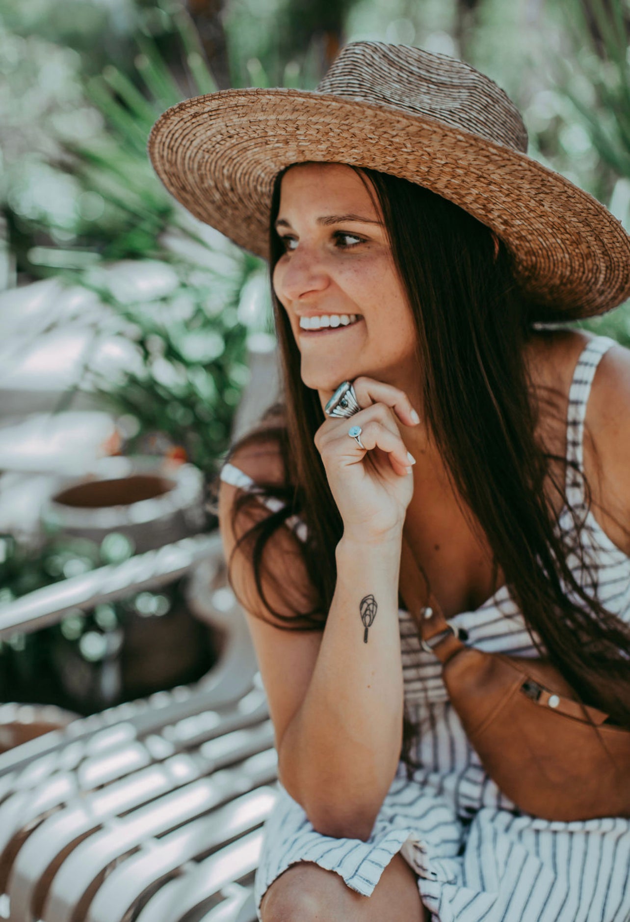 Sadie | Palm Straw Rancher