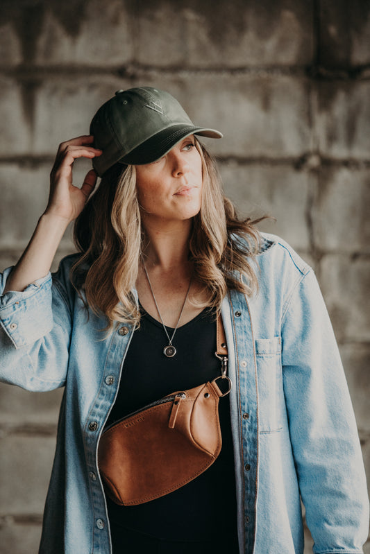 Charlie | Chino Dad Cap | Sage