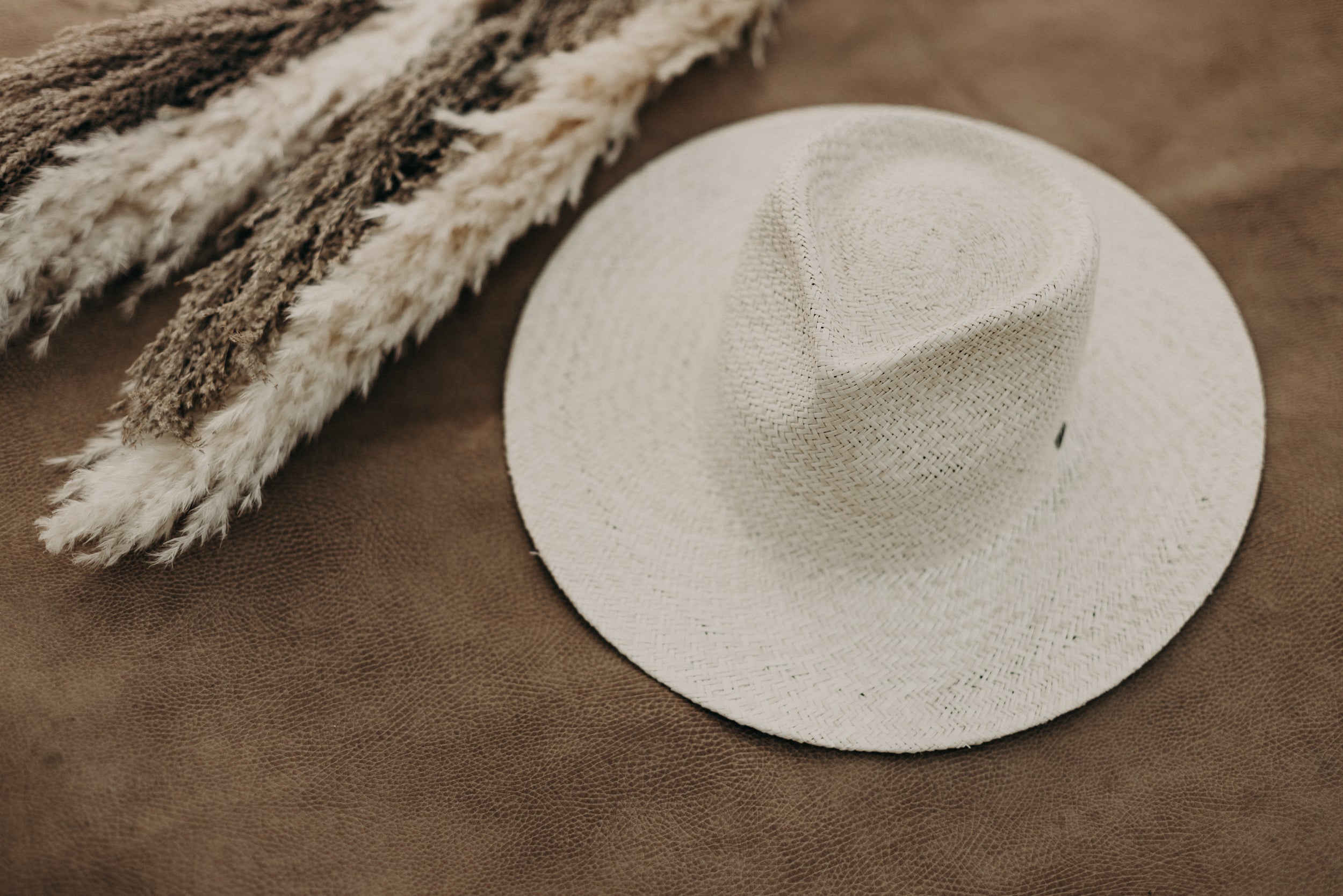 Sienna | Palm Straw Fedora