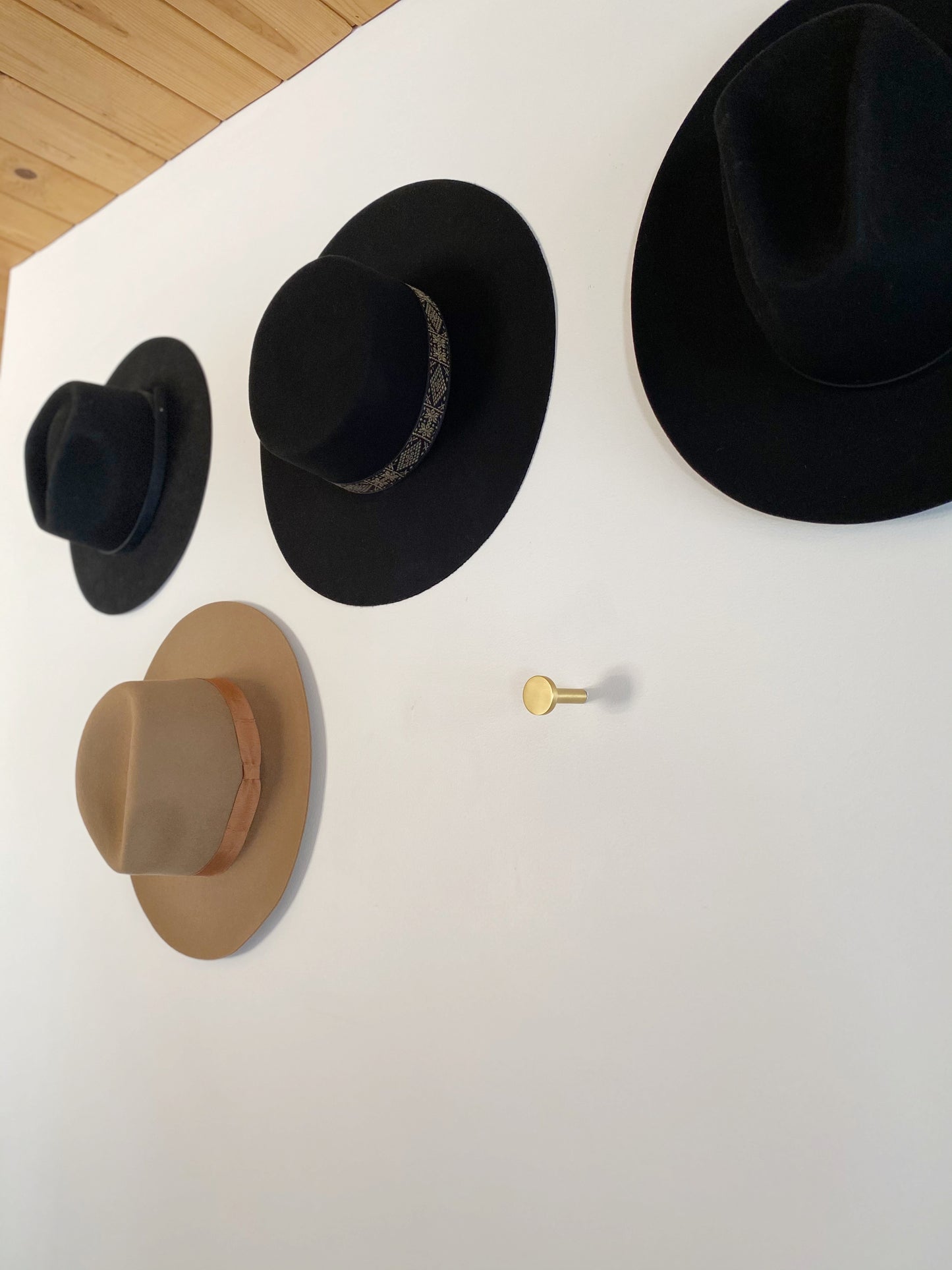 Hat Hanger | Brushed Brass