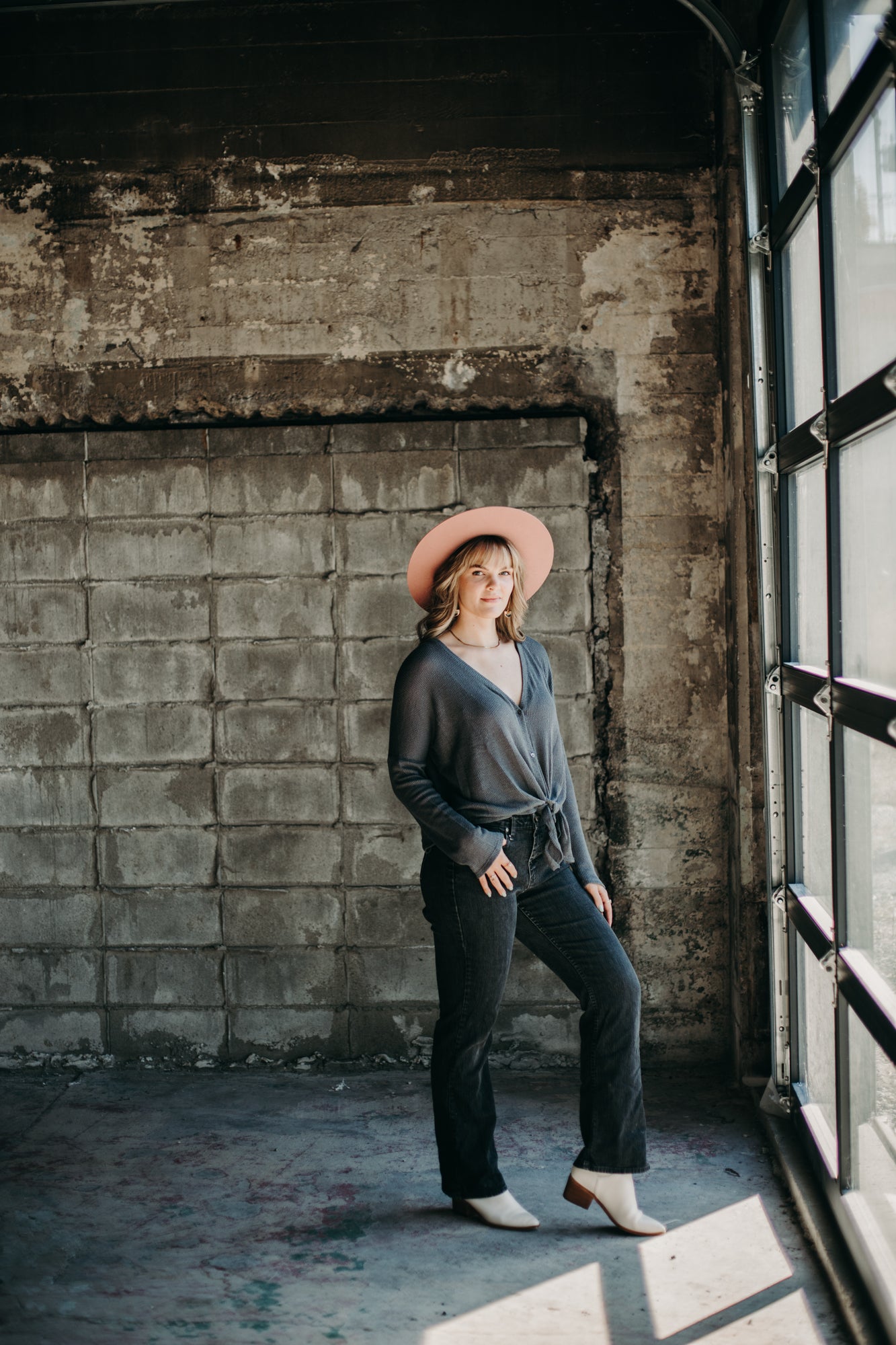 Hallie | Classic Rancher | Dusty Rose